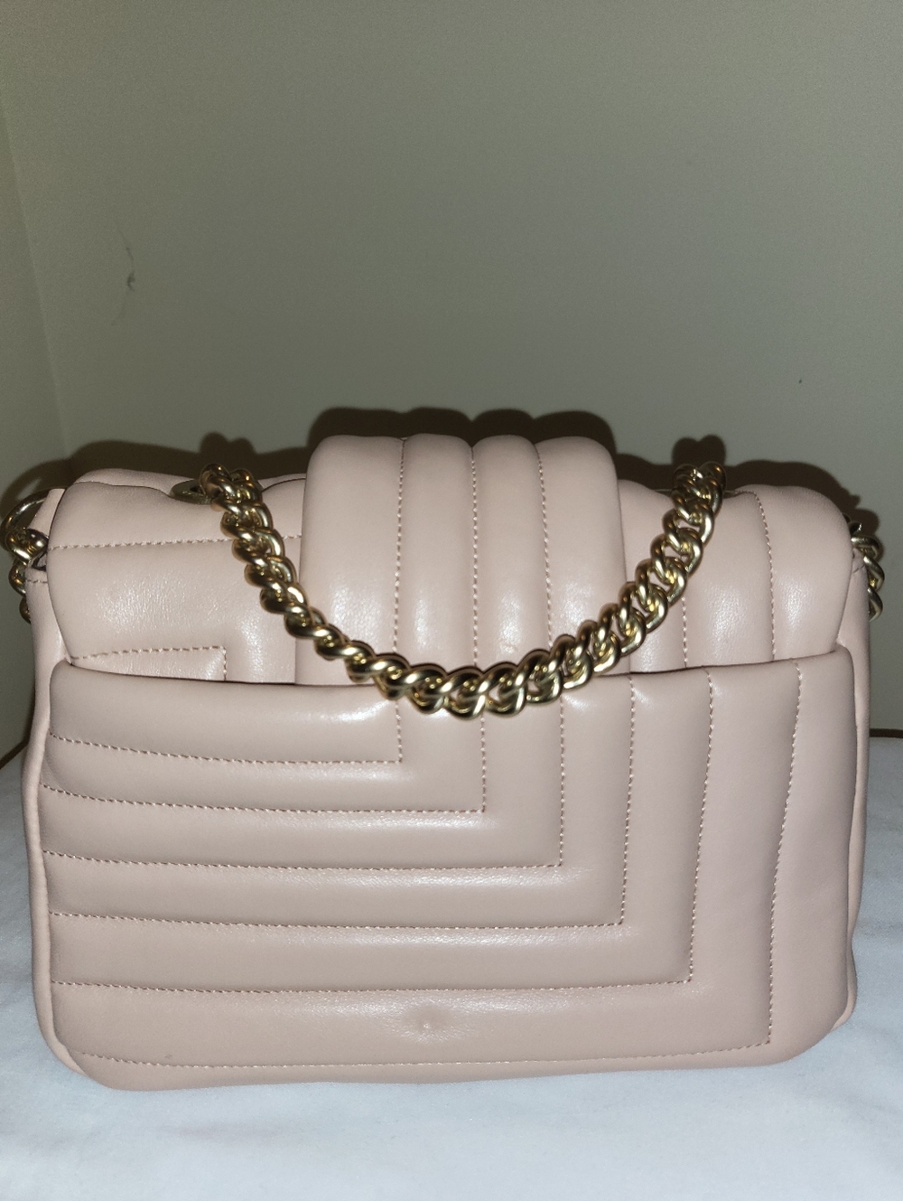henri bendel Quilted Shoulder Bag in Blush Pink - Picture 13 of 16